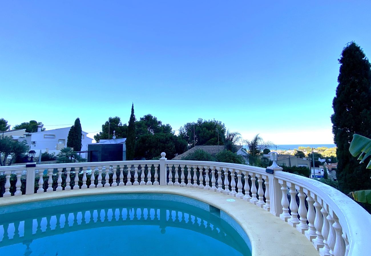 Вилла на Дения / Denia - Villa Canoa-3-d vistas al mar , piscina MT003